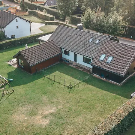 木屋 Le Heron 28pers, Malmedy- Cinema, Balneo, Sauna, Jardin 马尔梅迪
