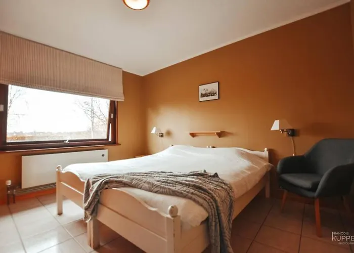 Le Heron 28pers, Malmedy- Cinema, Balneo, Sauna, Jardin 马尔梅迪