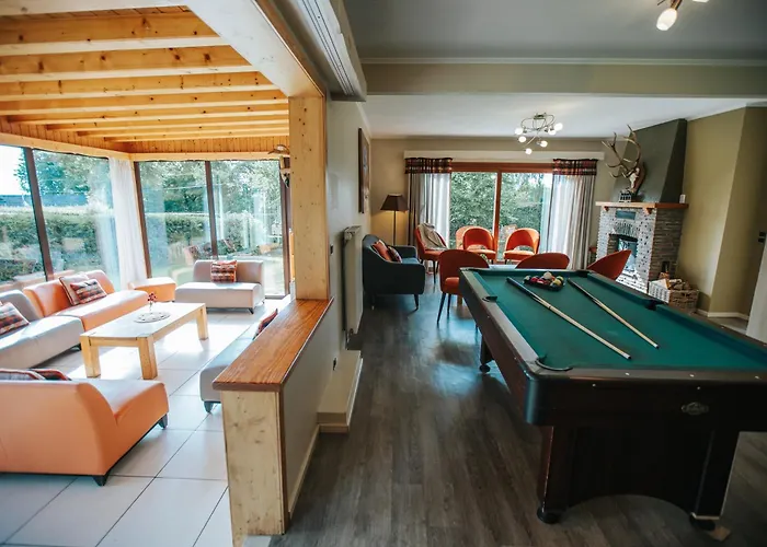 Le Heron 28pers, Malmedy- Cinema, Balneo, Sauna, Jardin *