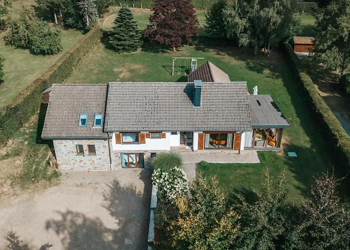 Le Heron 28pers, Malmedy- Cinema, Balneo, Sauna, Jardin